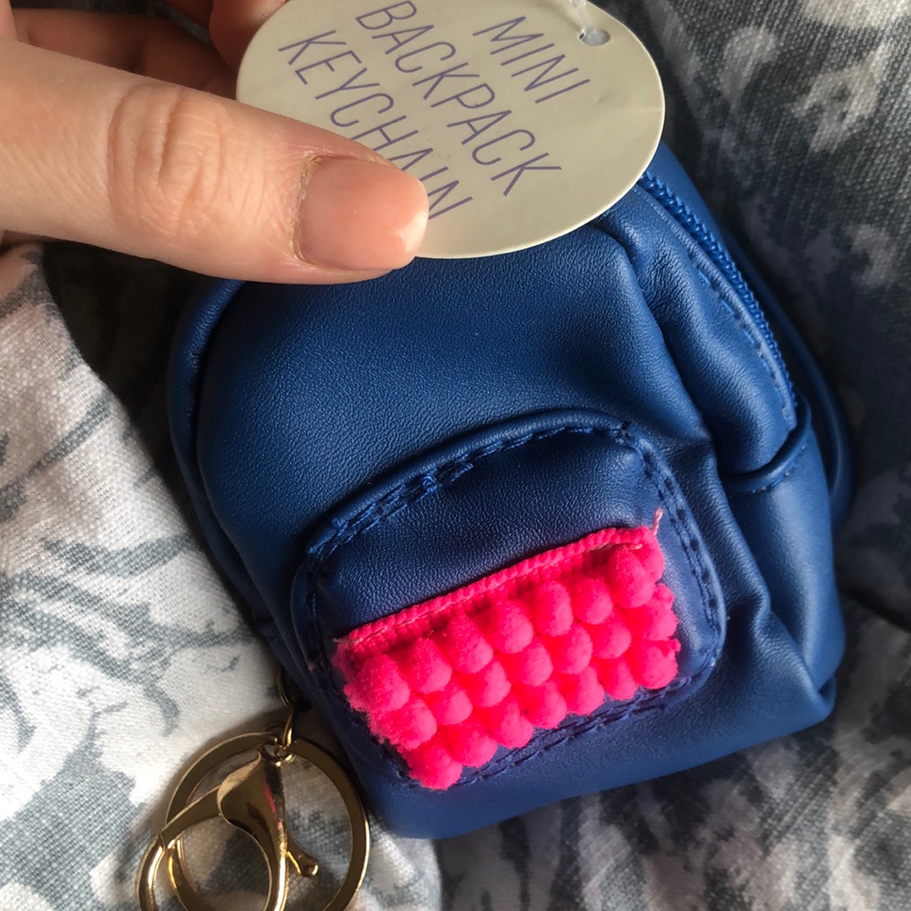 Mini Keychain Backpack